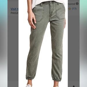 PAIGE Mayslie Jogger green / gray size 31